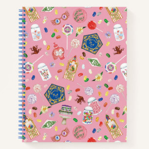 HARRY POTTER™ Chocolate Frogs & Candy Pattern Notebook