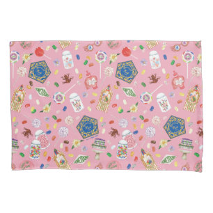 HARRY POTTER™   Chocolate Frogs & Candy Pattern Pillowcase