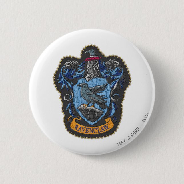 Harry Potter  | Classic Ravenclaw Crest 6 Cm Round Badge (Front)