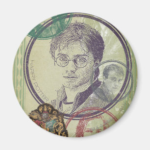 Harry Potter Collage 9 Magnet