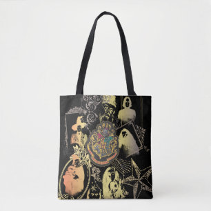 Harry Potter Colourful Hogwarts Crest Tote Bag