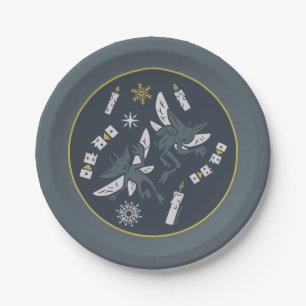 HARRY POTTER™ Cornish Pixies & Christmas Crackers Paper Plate