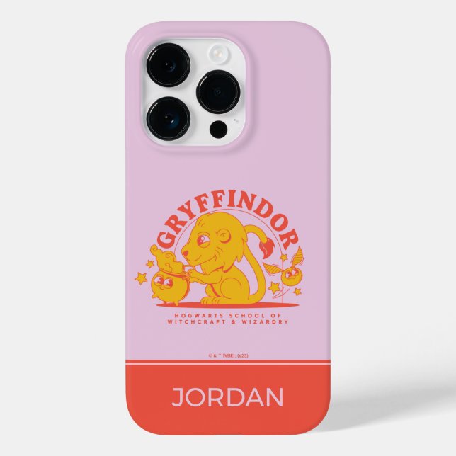 HARRY POTTER™ | Cute GRYFFINDOR™ Hogwarts School Case-Mate iPhone Case (Back)