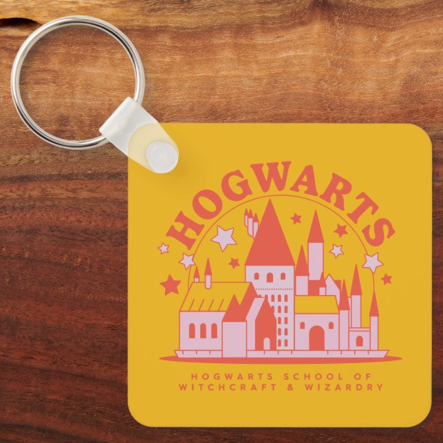 HARRY POTTER™ | Cute HOGWARTS™ School Key Ring (Front)