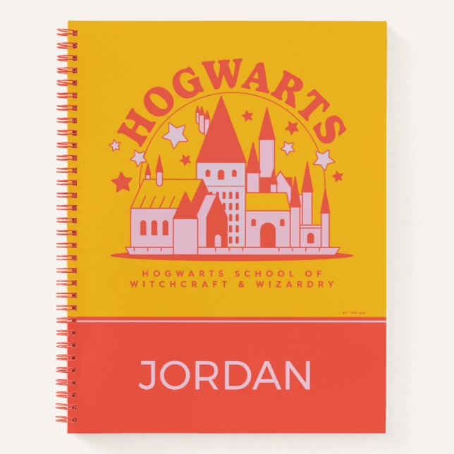 HARRY POTTER™ | Cute HOGWARTS™ School Notebook (Front)