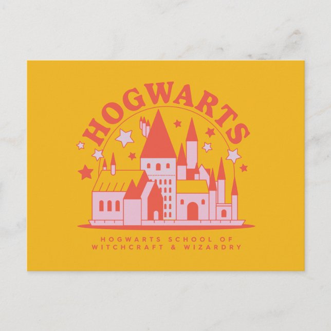 HARRY POTTER™ | Cute HOGWARTS™ School Postcard (Front)