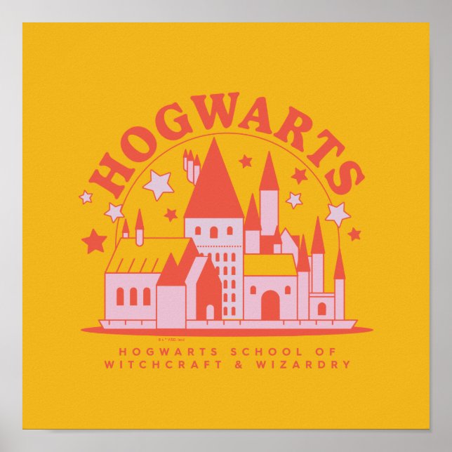 HARRY POTTER™ | Cute HOGWARTS™ School Poster (Front)