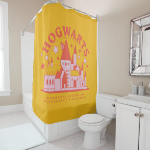 HARRY POTTER™ Cute HOGWARTS™ School Shower Curtain