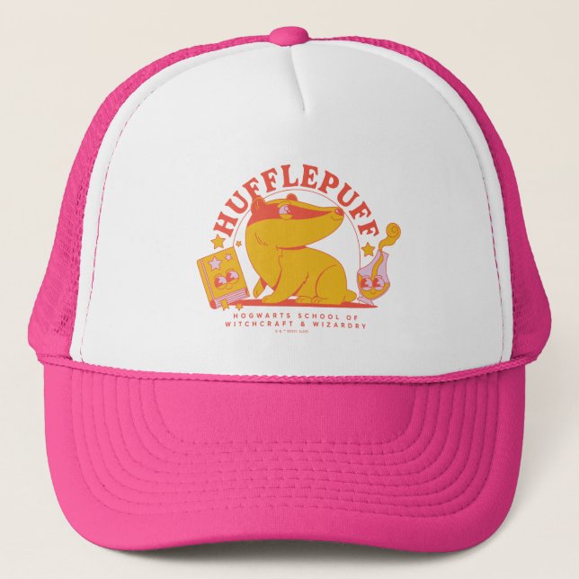 HARRY POTTER™ | Cute HUFFLEPUFF™ Trucker Hat (Front)