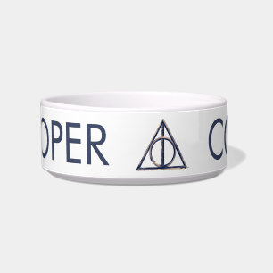 Harry Potter Deathly Hallows Watercolor Bowl