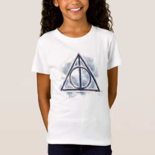 Harry Potter Deathly Hallows Watercolor T-Shirt