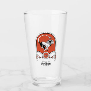 HARRY POTTER™   Delicate Sketch GRYFFINDOR™ Crest Glass