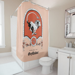 HARRY POTTER™ Delicate Sketch GRYFFINDOR™ Crest Shower Curtain