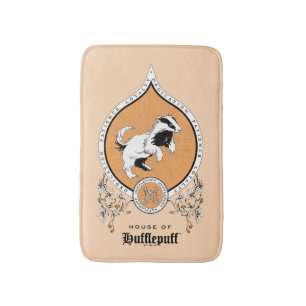 HARRY POTTER™ Delicate Sketch HUFFLEPUFF™ Crest Bath Mat