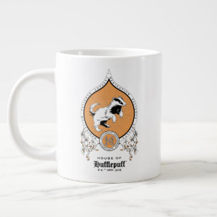 HARRY POTTER™ Delicate Sketch HUFFLEPUFF™ Crest Large Coffee Mug
