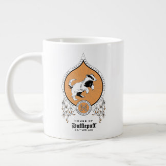 HARRY POTTER™ | Delicate Sketch HUFFLEPUFF™ Crest Large Coffee Mug
