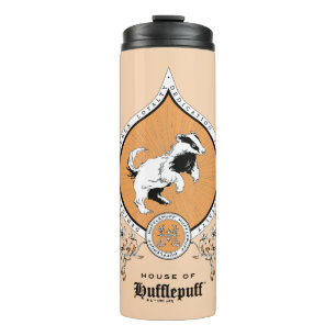 HARRY POTTER™   Delicate Sketch HUFFLEPUFF™ Crest Thermal Tumbler