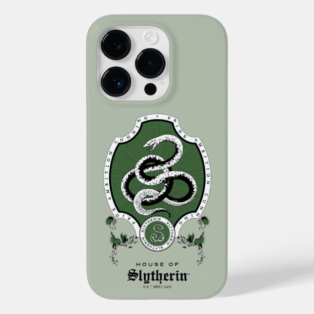 HARRY POTTER™ | Delicate Sketch SLYTHERIN™ Crest Case-Mate iPhone Case (Back)