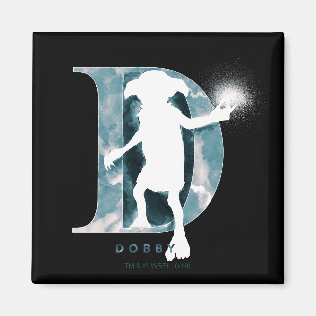 Harry Potter | Dobby Character Watercolor Magnet (Front)