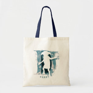 Harry Potter   Dobby Character Watercolor Tote Bag