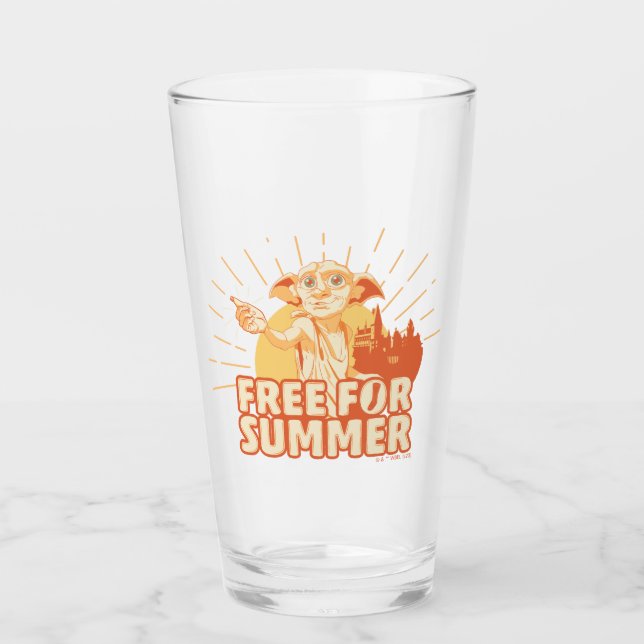 HARRY POTTER™ | Dobby Free For Summer Glass (Front)