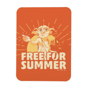 HARRY POTTER™   Dobby Free For Summer Magnet