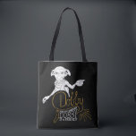 Harry Potter | Dobby Has No Master Tote Bag<br><div class="desc">Check out Dobby in this graphic that reads: "Dobby has no master, Dobby is a free elf!"</div>
