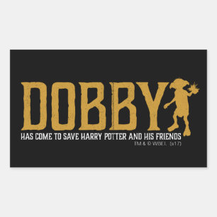 Harry Potter   Dobby Save Harry Potter Rectangular Sticker