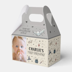 Harry Potter First Birthday Thank You Favour Box