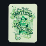 Harry Potter | Floo Powder Typography Graphic Magnet<br><div class="desc">“When Travelling By Floo Powder It Is Important To Speak Clearly” part of the instructions on using this magical item to travel between fireplaces within the Floo Network. An outline of Harry Potter is standing in a tall fireplace with the magical green flames of the Floo Powder and text swirling...</div>