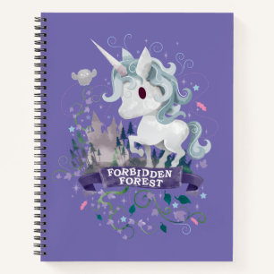 Harry Potter   Forbidden Forest Unicorn Graphic Notebook
