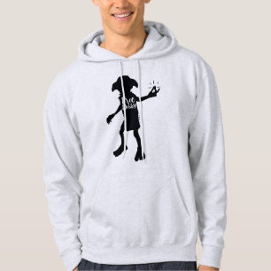 Harry Potter   "Free Dobby" Silhouette Typography Hoodie
