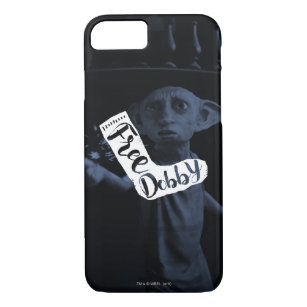 Harry Potter   "Free Dobby" Sock Typography Case-Mate iPhone Case