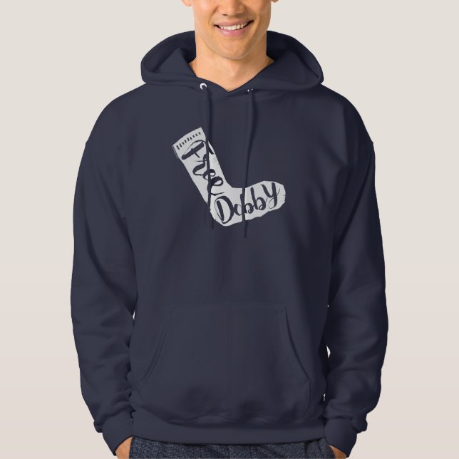 Harry Potter | "Free Dobby" Sock Typography Hoodie (Front)