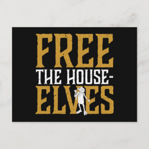 Harry Potter   Free The House Elves Postcard