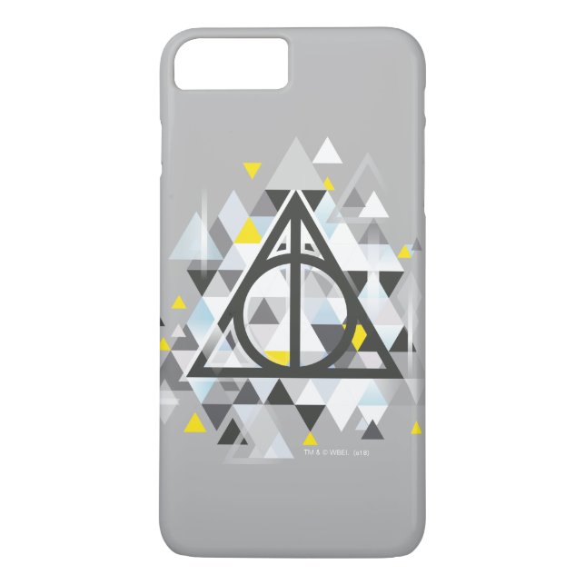 Harry Potter | Geometric Deathly Hallows Symbol Case-Mate iPhone Case (Back)
