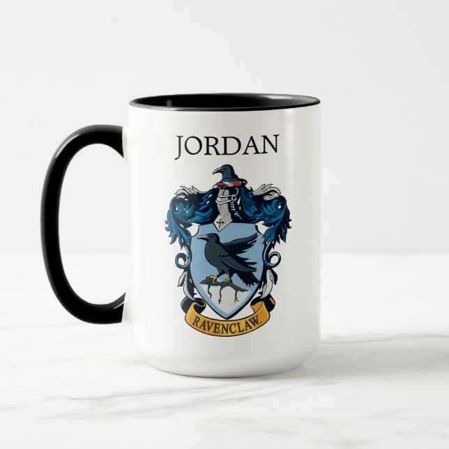 Harry Potter  | Gothic Ravenclaw | Add Your Name Mug (Left)