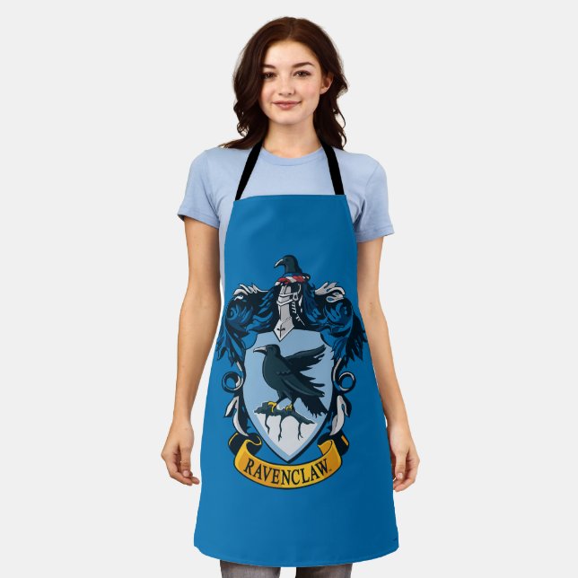 Harry Potter  | Gothic Ravenclaw Crest Apron (Worn)