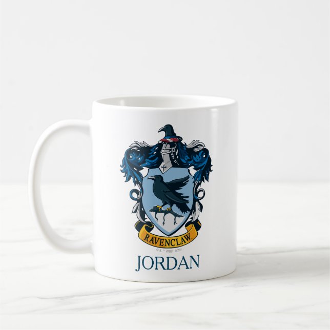 Harry Potter  | Gothic Ravenclaw Crest Coffee Mug (Left)