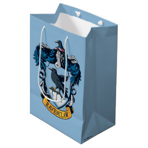 Harry Potter Gothic Ravenclaw Crest Medium Gift Bag