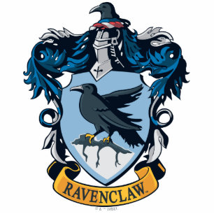 Harry Potter    Gothic Ravenclaw Crest Photo Sculpture Magnet