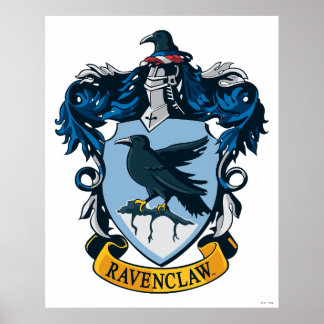 Harry Potter  | Gothic Ravenclaw Crest Poster