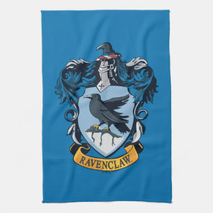 Harry Potter    Gothic Ravenclaw Crest Tea Towel