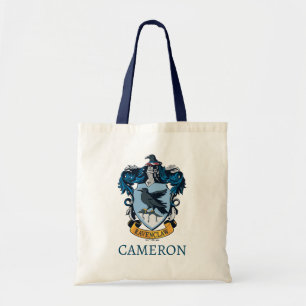 Harry Potter    Gothic Ravenclaw Crest Tote Bag