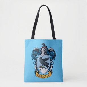 Harry Potter    Gothic Ravenclaw Crest Tote Bag