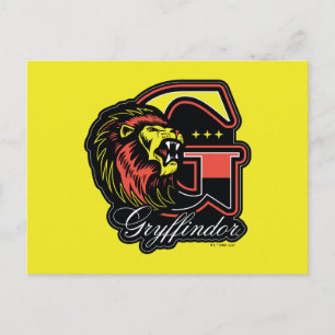 HARRY POTTER™ GRYFFINDOR™ Athletic Badge Postcard