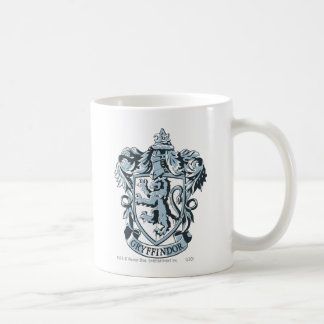 Harry Potter | Gryffindor Crest Blue Coffee Mug