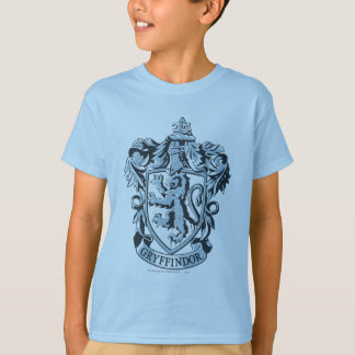 Harry Potter | Gryffindor Crest Blue T-Shirt