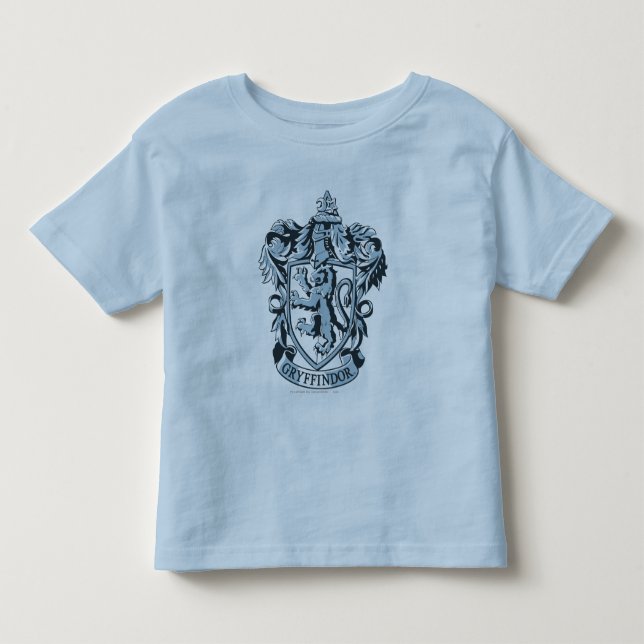 Harry Potter | Gryffindor Crest Blue Toddler T-Shirt (Front)