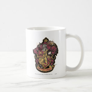 Harry Potter   Gryffindor Crest - Destroyed Coffee Mug